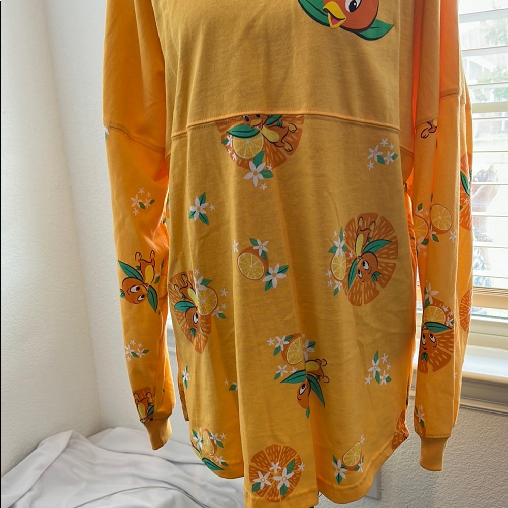 ✨Disney Parks Epcot Flower & Garden Festival Orange 🍊 Bird Spirit Jersey S✨ - Picture 9 of 9
